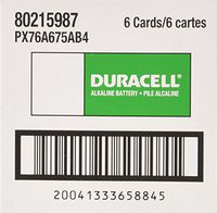 Duracell - 76A 1.5V Specialty Alkaline Battery - long lasting battery - 4 count