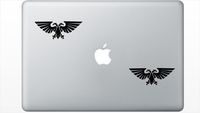 Imperium Of Man HenryDecal5550546 Set Of Two (2x) , Decal , Sticker , Laptop , Ipad , Car , Truck