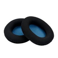 Alonea 1 Pair Replacement Soft Ear Pads Cushion for Sennheiser HD6 Mix HD8 DJ (Black)