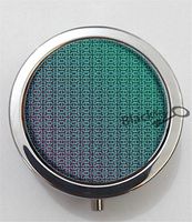 BlackKey Greek Pattern 3-Compartment Decorative Pocket Gift Box Case Organizer for Pill, Color 1 -2099