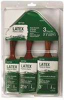 BETTER 3 PIECE POLYESTER BLEND BRUSH SET, 3 BRUSHES PER PACK