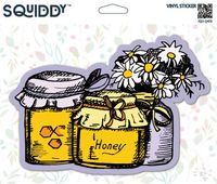 Squiddy Honey Pots - Vinyl Sticker Decal for Phone, Laptop, Water Bottle (3" Wide)