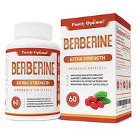 Premium Berberine Supplement - 1200mg Berberine HCl, Non-GMO - Blood Sugar Metabolism, Glucose Metabolism, Immune Support, Cardiovascular & Gastrointestinal Health (60 Vegan Berberine 1200mg Capsules)