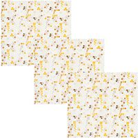 lllteri Bee's Wrap Variety Pack Reusable Bee's Food Wraps Zero Waste Sustainable Food Storage Plastic Free Alternative for Food