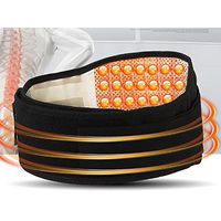 LPY-Adjustable Lumbar Support, Lumbar Device Protection Belt Breathable Self-Heating Magnetic Therapy, XL