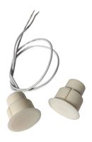 5 pcs White Recessed Door Contacts NC Security Alarm Window Sensors With Magnetic Reed Switch. These ¾" Door Contact Position switches (DCS) Work with All Access Control and Burglar Alarm Systems