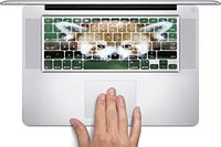 Red Panda Keyboard Decals by Sorem Designs for 13 and 15 inch MacBook Air/Pro/Retina