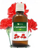 Carnation (Dianthus caryophyllus) Therapeutic Essential Oil by Salvia Amber Bottle 100% Natural Uncut Undiluted Pure Cold Pressed Aromatherapy Premium Oil - 50ML/ 1.6fl oz