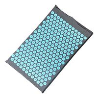 Ting room Acupressure Massager Cushion Massage Mat Relaxation Relieve Back Body Pain Spike Mat Acupuncture Massage Yoga Mat with Pillow,as picture1