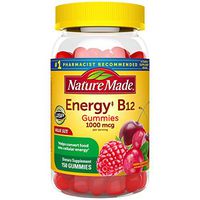Nature Made Energy‡ B12 1000 mcg Gummies, 150 Count Value Size (Packaging May Vary)