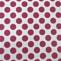 Black Cat Avenue 20" x 30" Printed Tissue Paper for Gift Wrapping, 24-Sheet, Hot Pink Medium Polka Dots