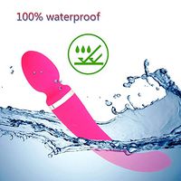 STZDQ Please Enjoy The Warmth- 100% Waterproof Wand Massager - Powerful But Quiet - The Most exciting Vibrator (Color : Pink)