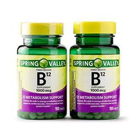 Spring Valley Vitamin B12 Timed Release Tablets, 1000 mcg, 150 Count (Pack of 2, 300 Count Total)