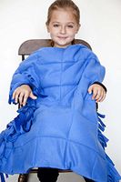 Small Fringed Weighted Blanket (5 Lb - 30x42) - Sensory Tool, Special Needs Aid, Provides Pressure Like a Hug by Covered In Comfort