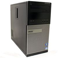 Dell OptiPlex 990 Mini Tower Desktop Intel Quad Core 2nd Gen. i5-2400 3.10GHz 8GB DDR3 RAM 256GB SSD DVD-RW WiFi Bluetooth Microsoft Windows 7 Professional 64-Bit