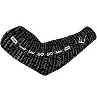 Black BLESSED Compression Arm Sleeve - 3 Sizes! (ADULT L/XL)