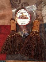 Natural Cinnamon Brooms - Smells Wonderful | Sizes: 3", 6" or 12" Brooms (3'')