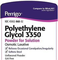 POLYETHYLENE GLYCOL 3350 4 oz Powder per Bottle