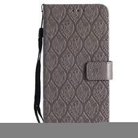 Huawei P20 Pro Case, Lomogo Leather Wallet Case with Kickstand Card Holder Shockproof Flip Case Cover for Huawei P20Pro - LOYYO24137 Grey