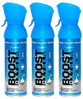 Boost Oxygen: 95% Pure Aviator's Oxygen- 5 Liters, 3 Pack