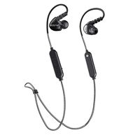 Bluetooth Headphones, Adorer B2 Wireless Sport Earbuds with 8 Hrs Playtime, Richer Bass and Noise Cancelling Mic, Sweatproof Running Headphones - Black