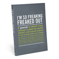 Knock Knock I'm So Freaking Freaked Out Inner-Truth Journal (Large, 7 x 9.5-inches)