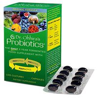 Dr. Ohhira’s Probiotics Original Formula with 3 Year Fermented Prebiotics, Live Active Probiotics and The only Product with Postbiotic Metabolites, 100 Capsules