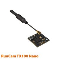 FPV Transmitter with Antenna RunCam TX100 Nano Video TX 5.8G 37CH 25mW 100mW Switchable for FPV Camera Racing Quad Drone