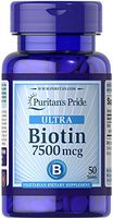 Puritan's Pride Biotin 7500 mcg-50 Tablets