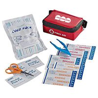 Staysafe 28-Piece Compact First Aid Kit - 48 Quantity - $12.39 Each - Promotional Product/Bulk with Your Logo/Customized.