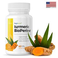 Turmeric Curcumin With Bioperine - 100 mg Curcuminoids Per Serving - Curcumin Supplements - Pain Relief & Joint Support Pills - Turmeric With Black Pepper Capsules – 60 Turmeric Capsules - MADE IN USA