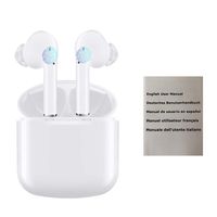 Bluetooth Headphones 5.0, Wireless Bluetooth Earbuds Stereo Earphone Cordless Sport Headsets, Bluetooth in-Ear Earphones with Built-in Mic for Smart Phones