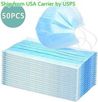 Paper Towels Disposable Protect Face Blue 50PCS