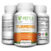 Tumeric Curcumin Turmeric Supplements Powder Capsules 1300mg Daily Dose 2 Month Natural Anti-inflammatory Supplements Antioxidant Supplements Veggie Caps Curcuma Longa Supplement Fettle Botanical