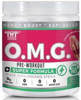 OMG Preworkout Drink for Men and Women-Scientifically Crafted to Help Boost Energy,Stamina,Mental Clarity,Focus and Performance (15 Ser, Cherry Bomb Pop)