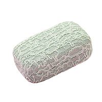 Contact Lens Case Solution Lenses Holders Box Travel Kit - Lace/Light Green