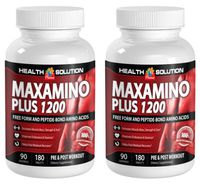 L lysine l arginine l carnitine - MAXAMINO Plus 1200 - Increase Energy (2 Bottles)