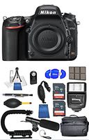 Nikon D750 DSLR Camera (Body Only) Black 1543 (USA) - Full Accessory Video Bundle Package Deal