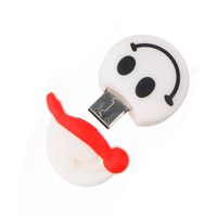 GBSELL 1/2/4/8/16/32/64 GB Smile Snowman USB2.0 Flash Drive Memory Thumb Stick Storage Digital U Disk (1GB)