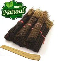 Bless-Frankincense-and-Myrrh 100%-Natural-Incense-Sticks Handmade-Hand-Dipped The-Best-Woods-Scent (500 Incense Sticks, with Incense Holder)