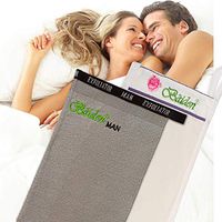 Rejuvenation Bundle, 2 Baiden Mittens for Him & Her. Powerful Anti-Aging Deep Exfoliation Treatment Boost Effectiveness of Creams, Serums and Lotions to Reduce Wrinkles, Lines, Sun & Age Spots