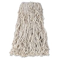 RCPV118 Economy Cotton Mop Heads, Cut-End, Cotton, White, 24 oz, 1-in. White Headband