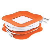 Quirky PowerCurl 45w Clip-On Cord Wrap for Apple MagSafe Power Adapter - for MacBook Air Blue