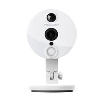 Foscam C2 HD 1080P WiFi Security IP Camera with iOS/Android App, Super Wide 120° Viewing Angle, Night Vision Up to 26ft, PIR Motion Detection, and More (White)