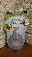 Born Free Baby Products Silicone Nipple, Level 3 Fast Flow, 2 Pack