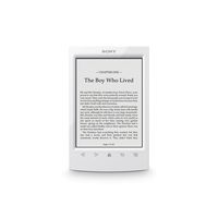 Sony PRS-T2 6" Touchscreen Digital eBook Reader w/E-Ink Technology, Built-in Wi-Fi & microSD Card Slot (White)