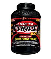 SAN Nutrition Metaforce Fast & Controlled Release Protein Powder, Vanilla Almond, 5 Pounds