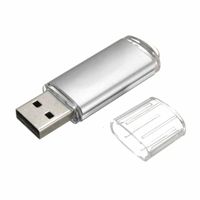 Creazy® 8GB USB 2.0 Metal Flash Memory Stick Storage Thumb U Disk (White)
