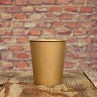4 oz Paper Coffee Cups - White Hot Drink Disposable Cups - Hot Cup Factory - 100 Count
