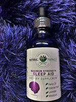 Max Sleep Aid with Hemp Oil Melatonin Valerian Root Lavender